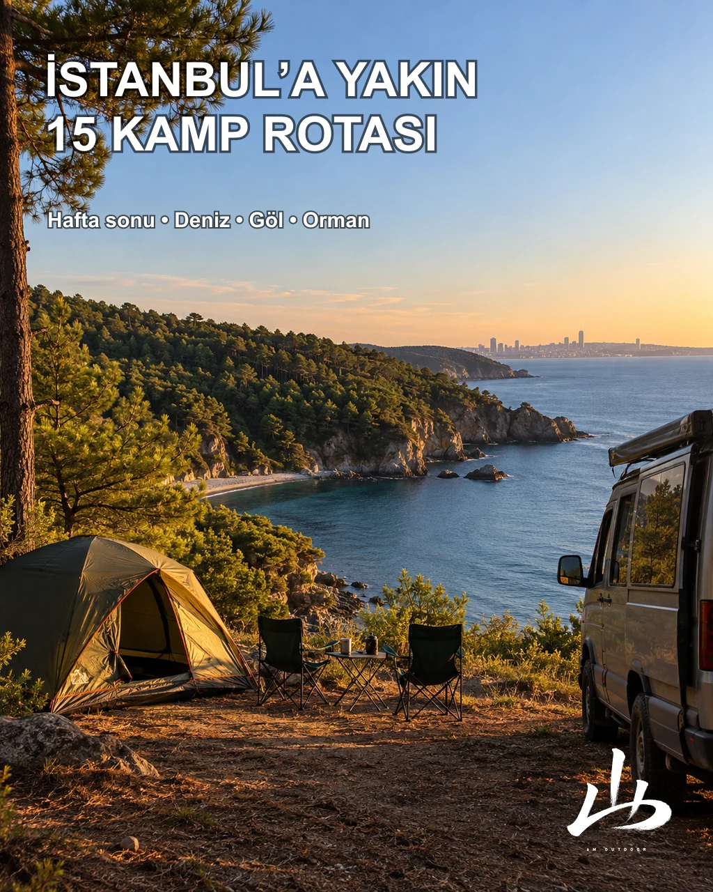 İstanbul’a Yakın 15 Kamp Alanı
