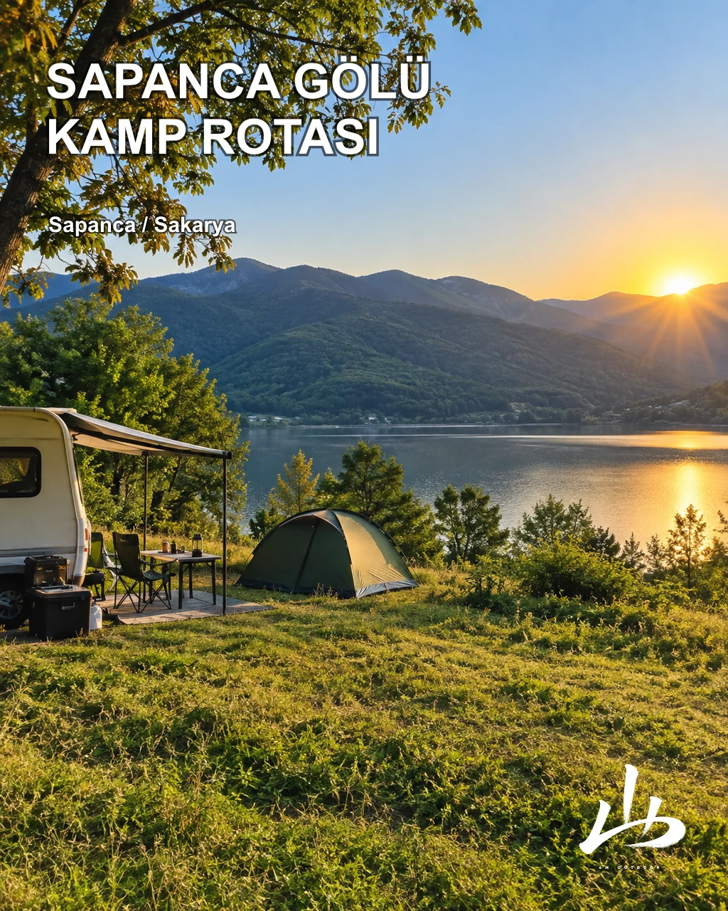 Sapanca Gölü Kamp Rotası görseli