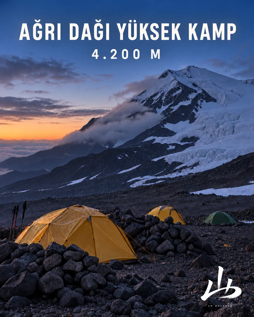 Ağrı Dağı Yüksek Kamp görseli